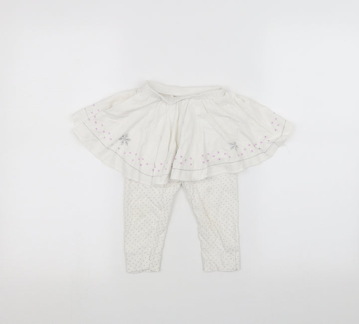 Cutey Couture Baby White Babygrow One-Piece Size 18 Months