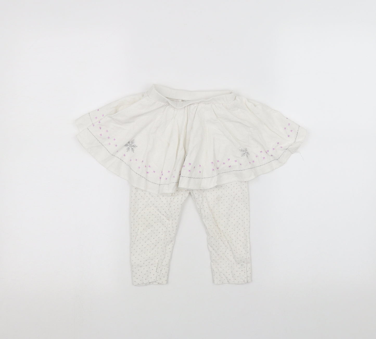 Cutey Couture Baby White   Babygrow One-Piece Size 18 Months