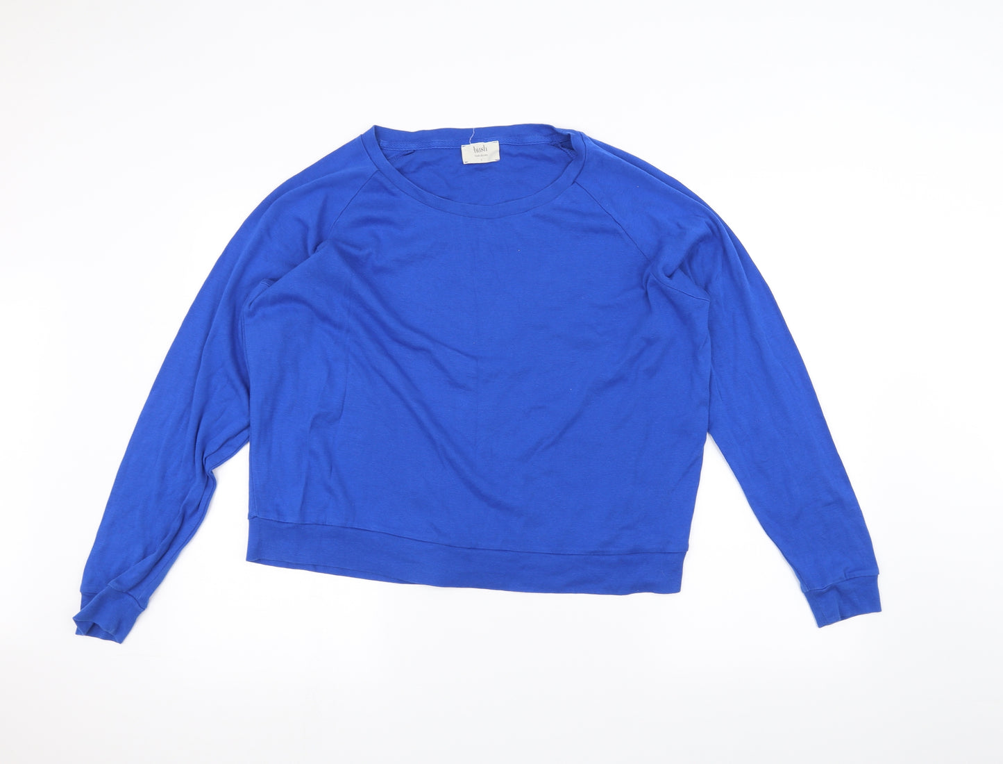 Hush Womens Blue   Basic T-Shirt Size L