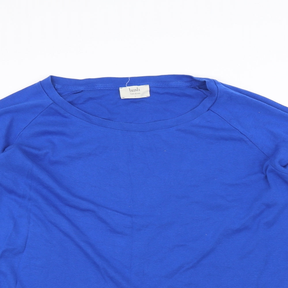 Hush Womens Blue   Basic T-Shirt Size L
