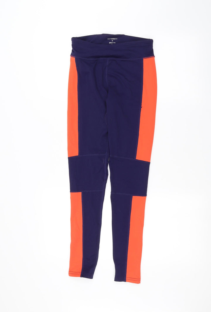 John Lewis Womens Blue Jogger Leggings Size XS L20 in