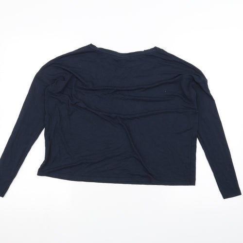 Topshop Womens Blue   Basic T-Shirt Size 8