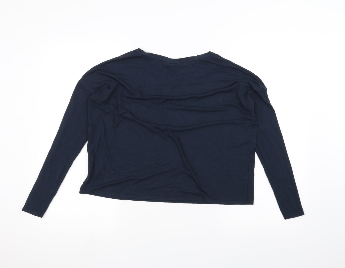 Topshop Womens Blue   Basic T-Shirt Size 8