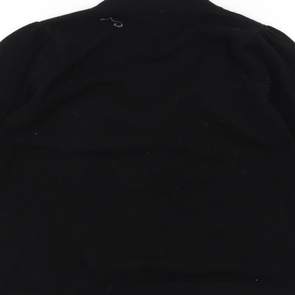 Marks and Spencer Womens Black   Cardigan Jumper Size 12