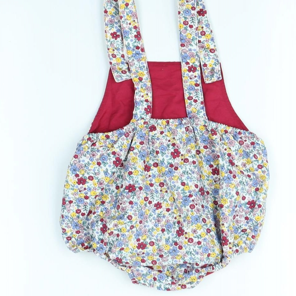 TU Girls Multicoloured Floral  Unitard One-Piece Size 18 Months