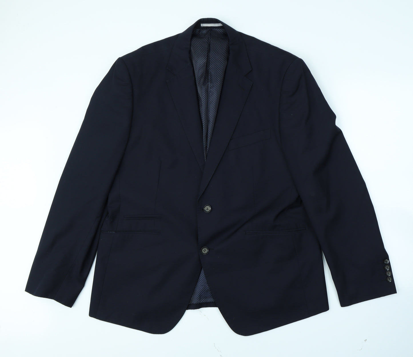 Skopes Mens Blue   Jacket Blazer Size 38  - shoulder pads