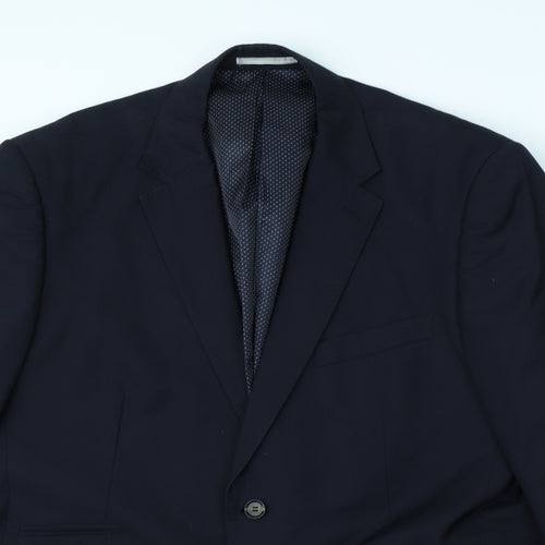 Skopes Mens Blue   Jacket Blazer Size 38  - shoulder pads