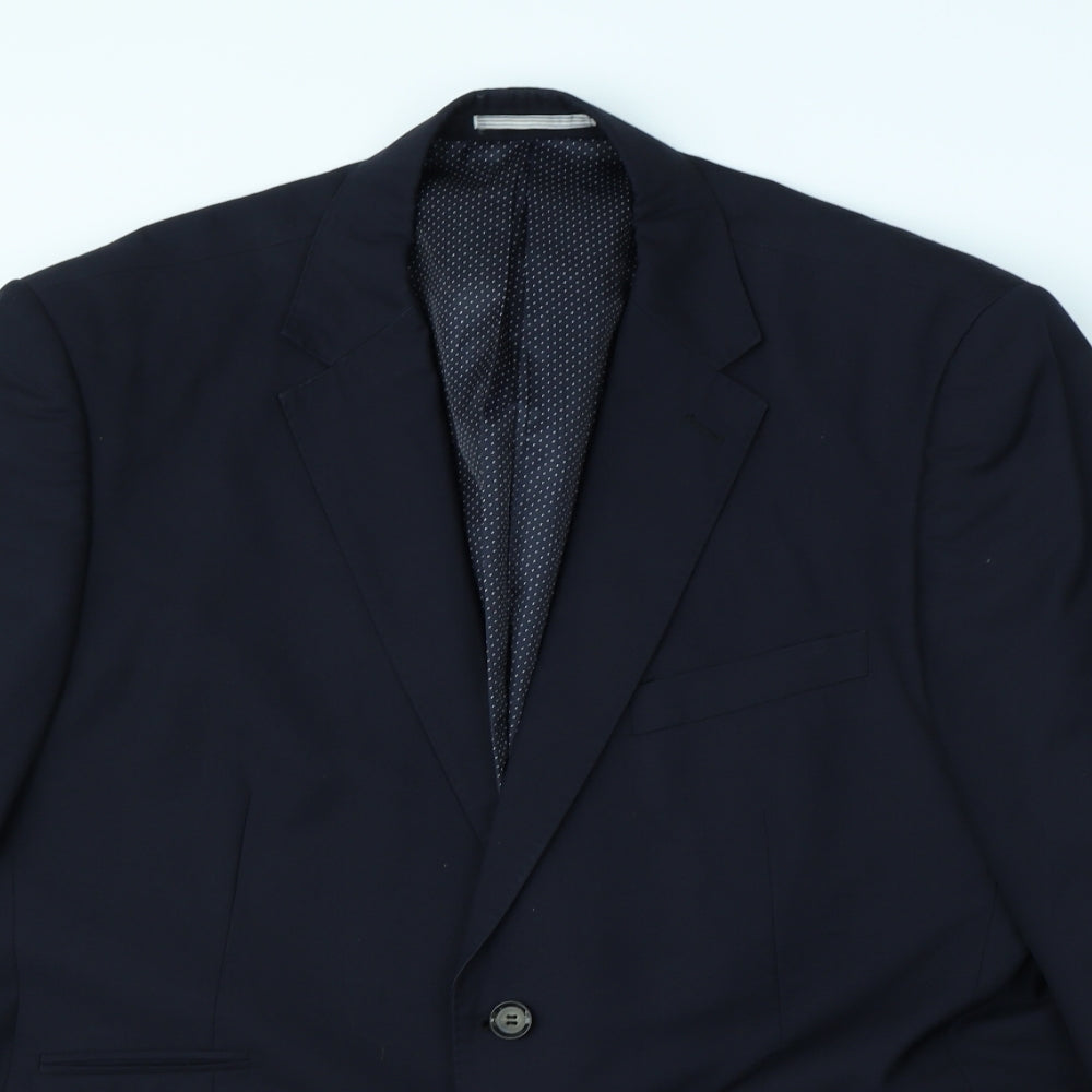 Skopes Mens Blue   Jacket Blazer Size 38  - shoulder pads