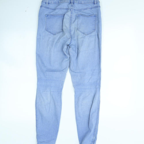 NEXT Womens Blue   Skinny Jeans Size 10 L30 in