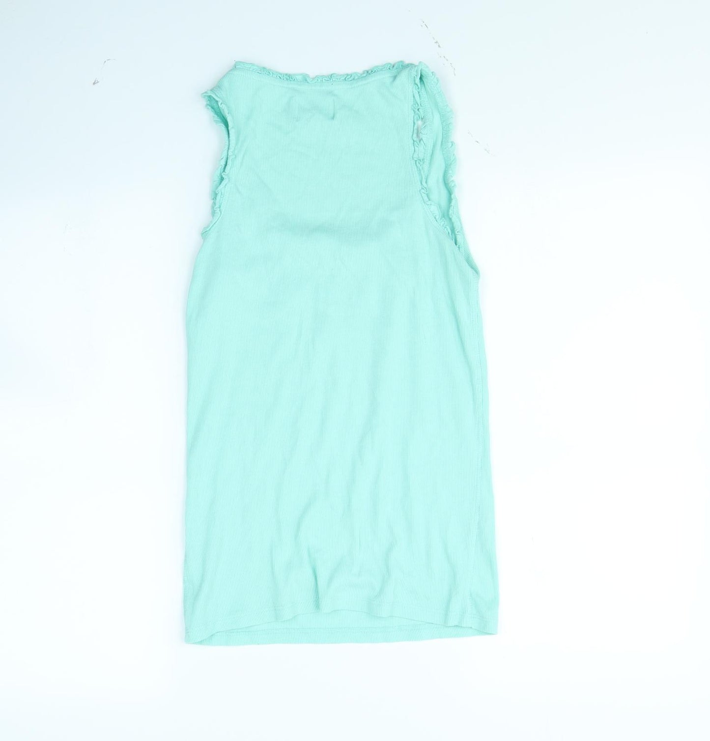 MAKE TIME TO DREAM Womens Green   Basic T-Shirt Size 8