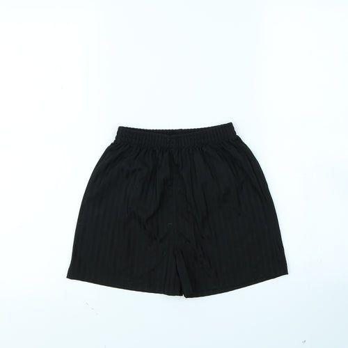 pep & co Boys Black   Sweat Shorts Size 7 Years