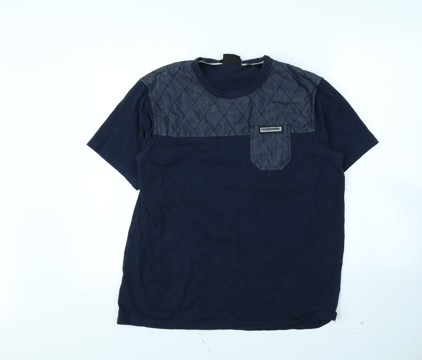 McKenzie Mens Blue    T-Shirt Size M