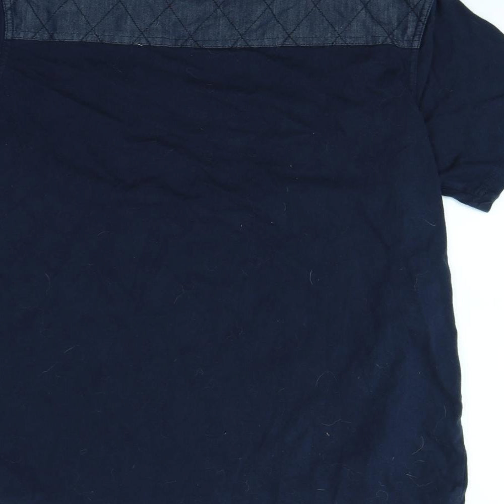 McKenzie Mens Blue    T-Shirt Size M