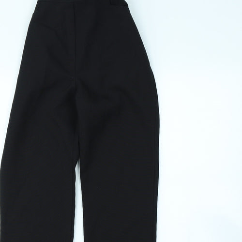 Preworn Boys Black   Dress Pants Trousers Size 12 Years