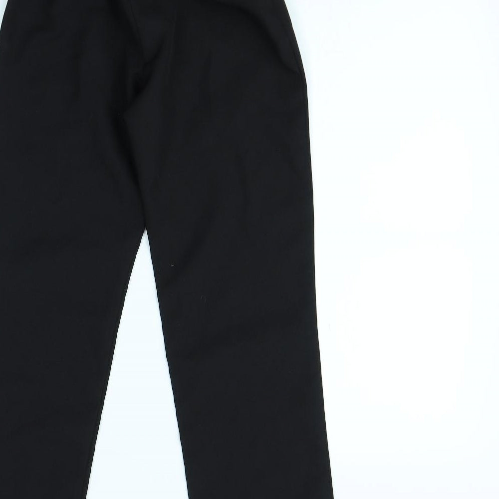 Preworn Boys Black   Dress Pants Trousers Size 12 Years