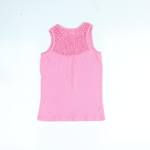 George Girls Pink   Basic Tank Size 9 Years