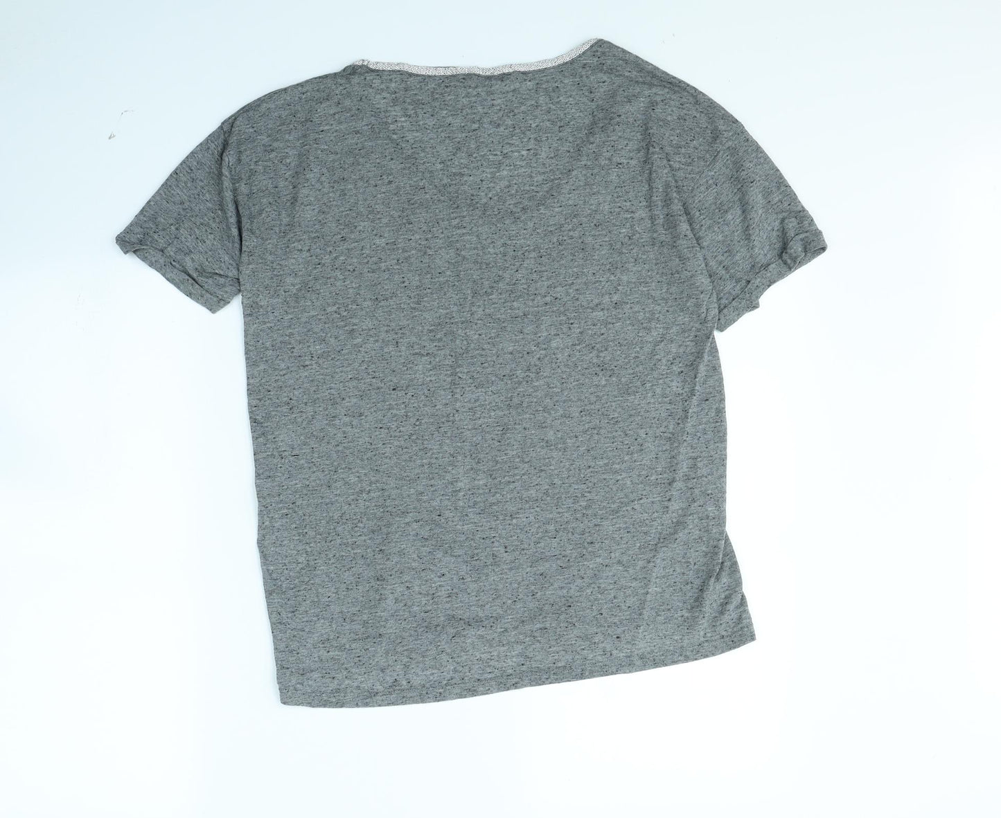 Oasis Womens Grey   Basic T-Shirt Size L