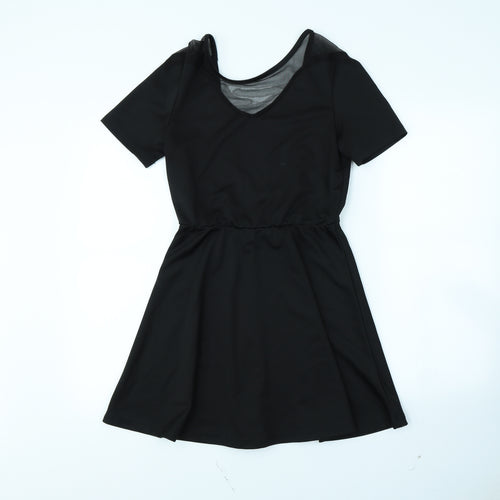Glamorous Womens Black   Fit & Flare  Size 10