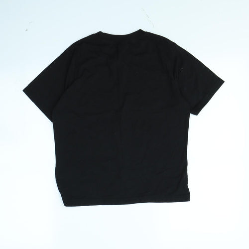 Missguided Womens Black   Cropped T-Shirt Size 10
