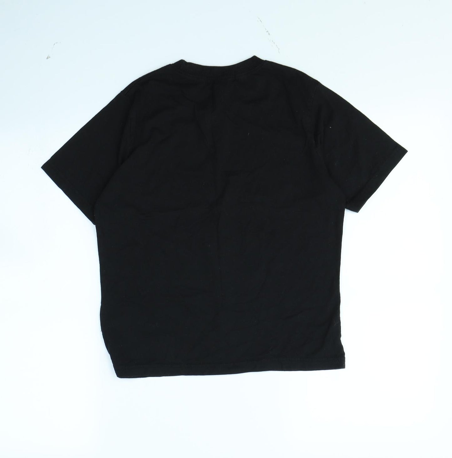 Missguided Womens Black   Cropped T-Shirt Size 10