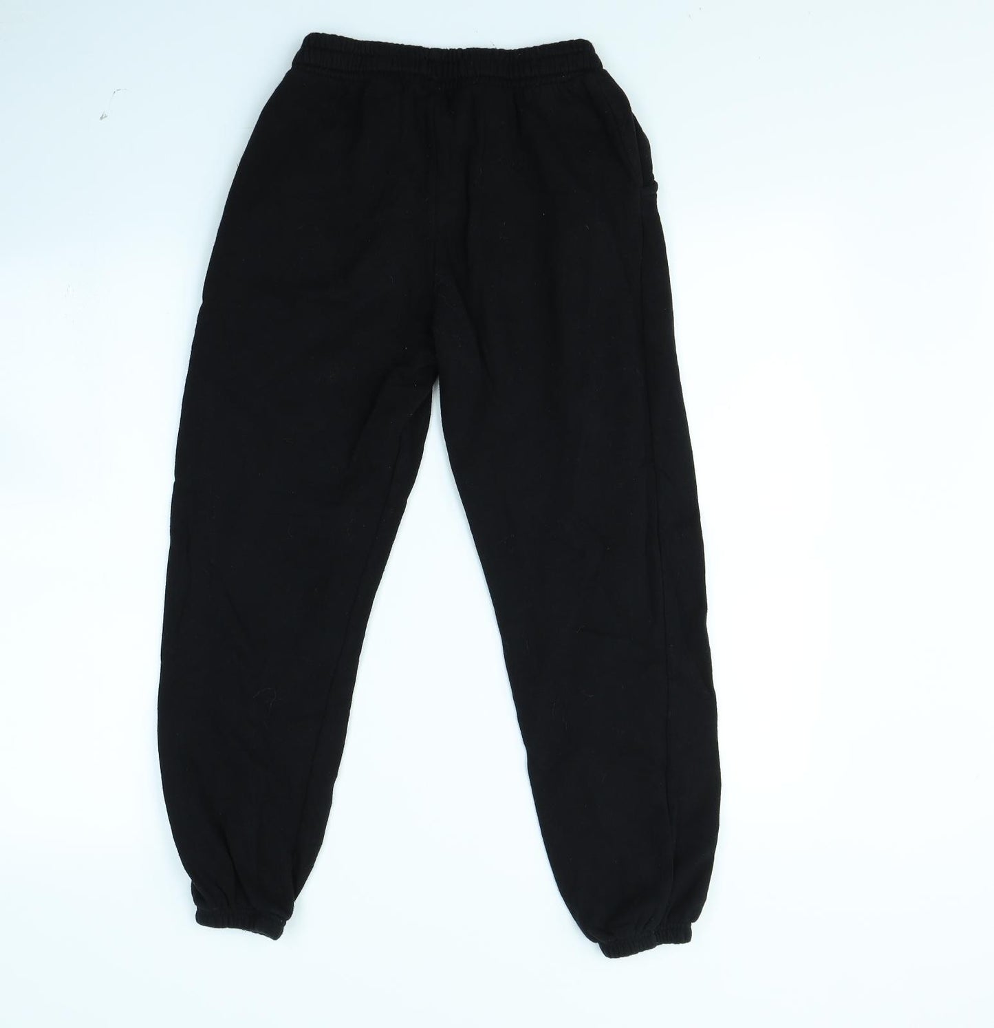 H&M Girls Black   Jogger Trousers Size 11 Years