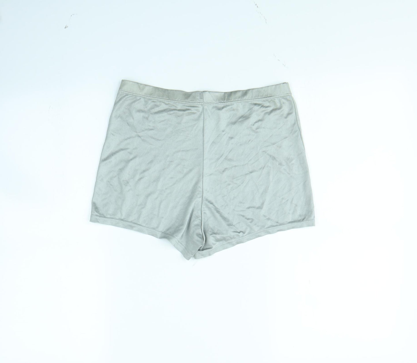 Miss Selfridge Womens Silver   Compression Shorts Size 12
