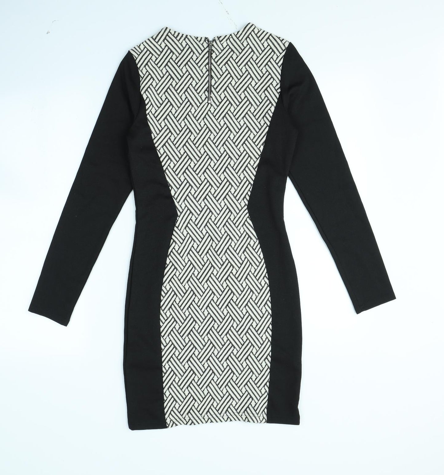 H&M Womens Black   Pencil Dress  Size 12