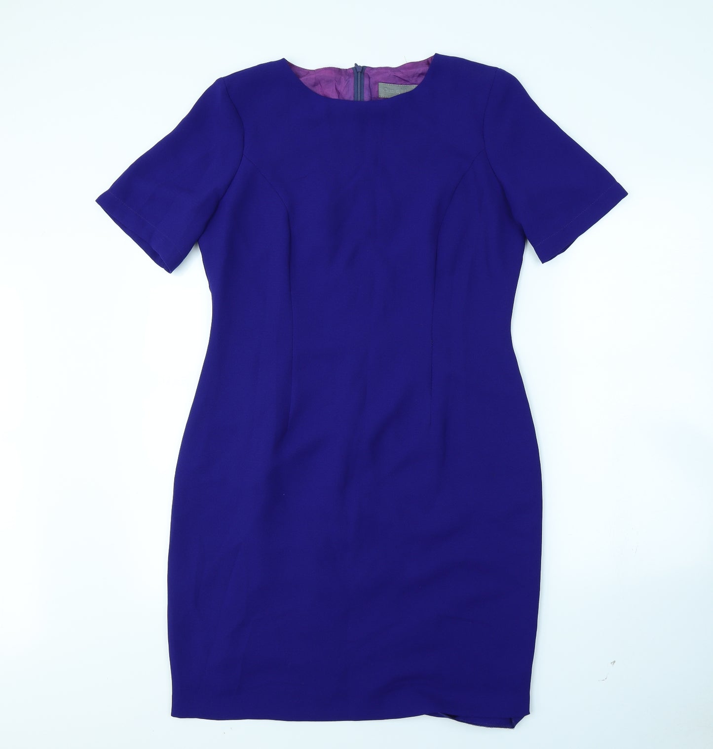 Outline Womens Blue   Pencil Dress  Size 14