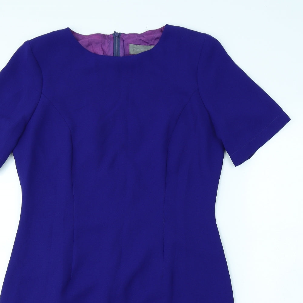 Outline Womens Blue   Pencil Dress  Size 14
