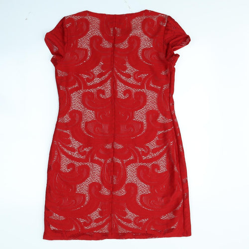 Debenhams Womens Red   Mini  Size 10