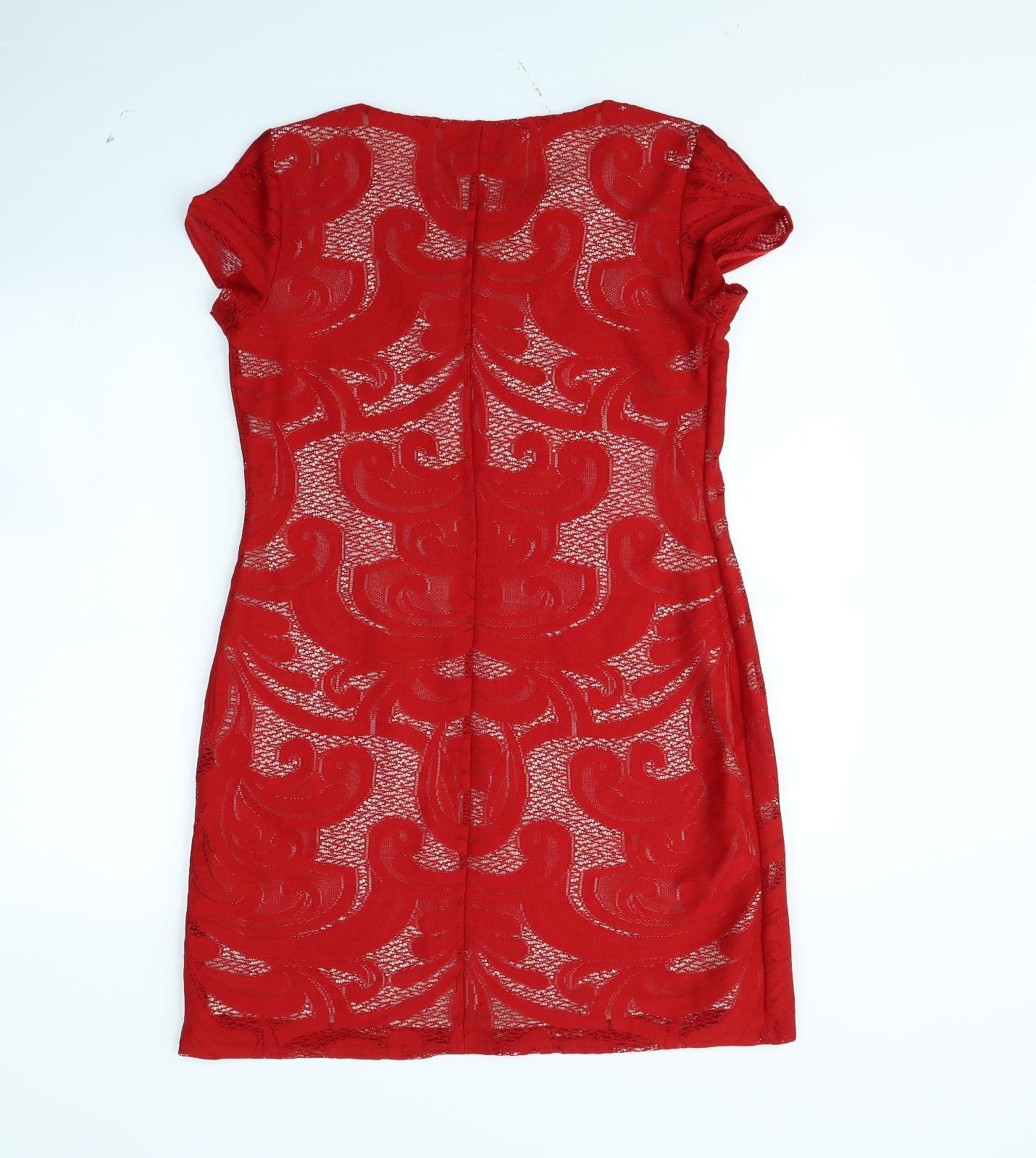 Debenhams Womens Red   Mini  Size 10