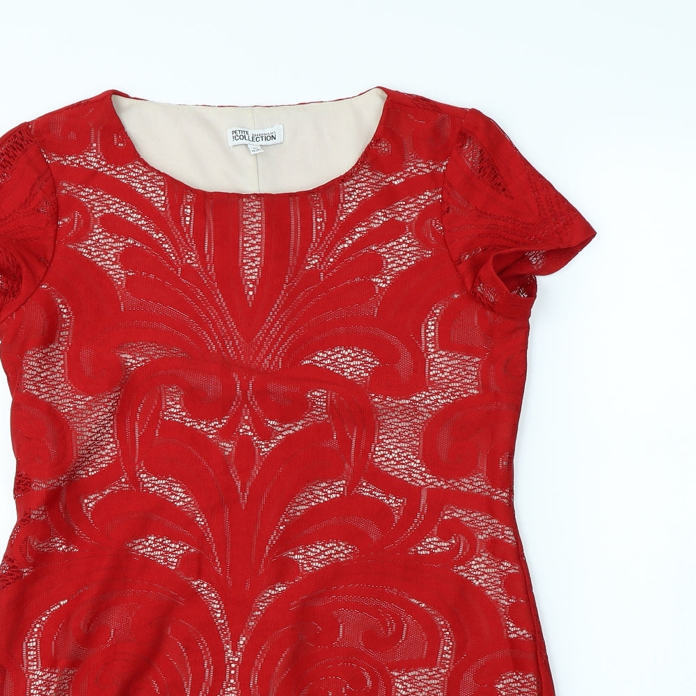 Debenhams Womens Red   Mini  Size 10