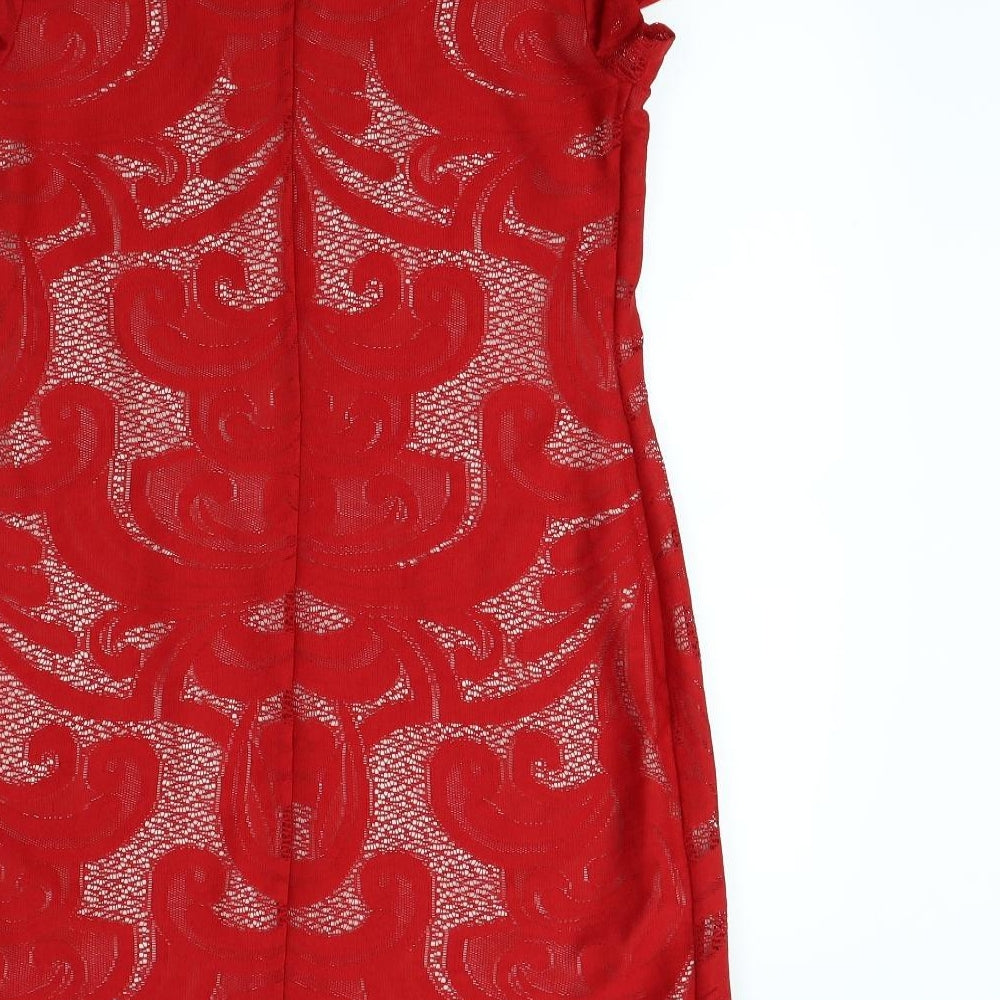 Debenhams Womens Red   Mini  Size 10