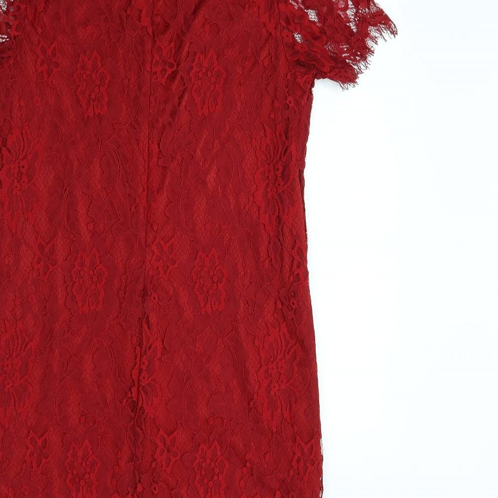 New Look Womens Red   Mini  Size 10