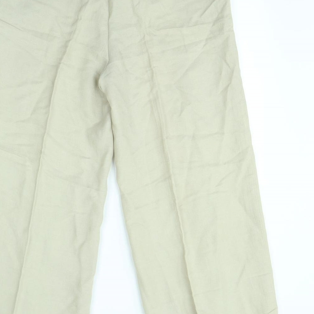 Per Una Womens Beige   Trousers  Size 12 L30 in