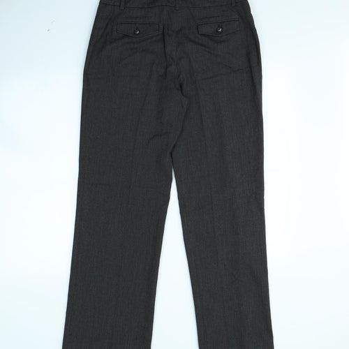Monsoon Womens Black   Trousers  Size 12 L30 in