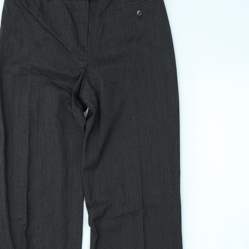Monsoon Womens Black   Trousers  Size 12 L30 in
