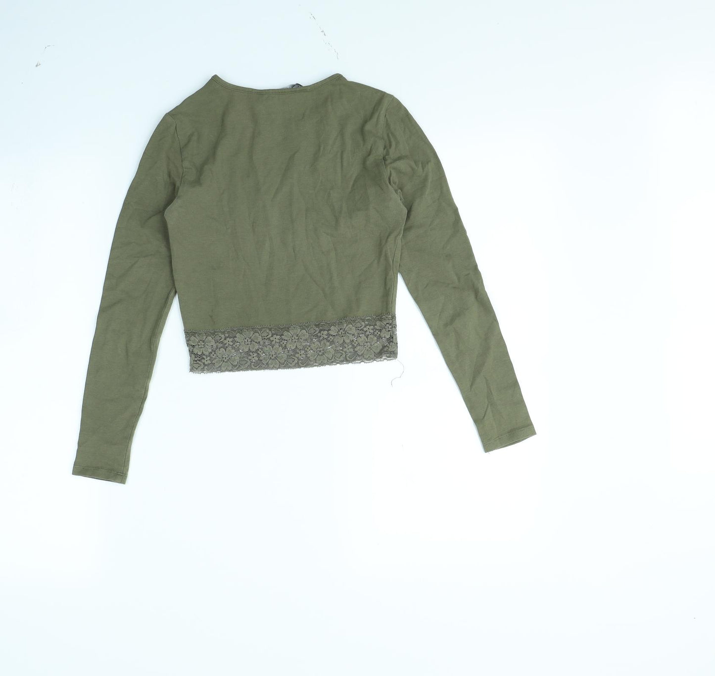 New Look Girls Green   Basic T-Shirt Size 10 Years