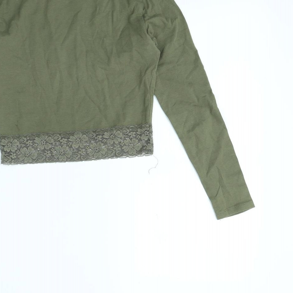 New Look Girls Green   Basic T-Shirt Size 10 Years