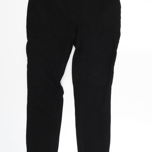 H&M Womens Black   Trousers  Size 10 L27 in