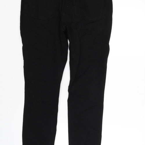 H&M Womens Black   Trousers  Size 10 L27 in