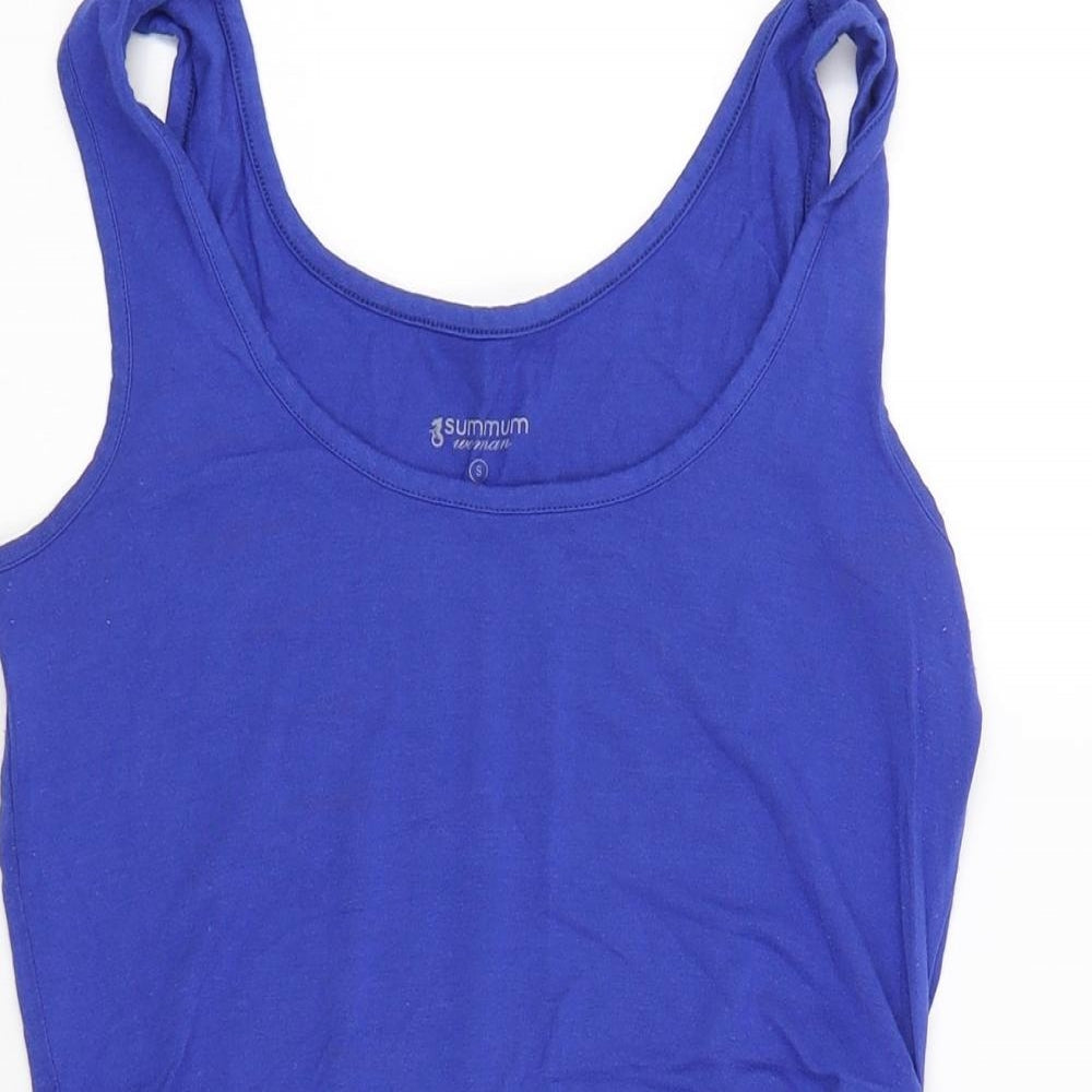 summum Womens Blue   Basic Tank Size S