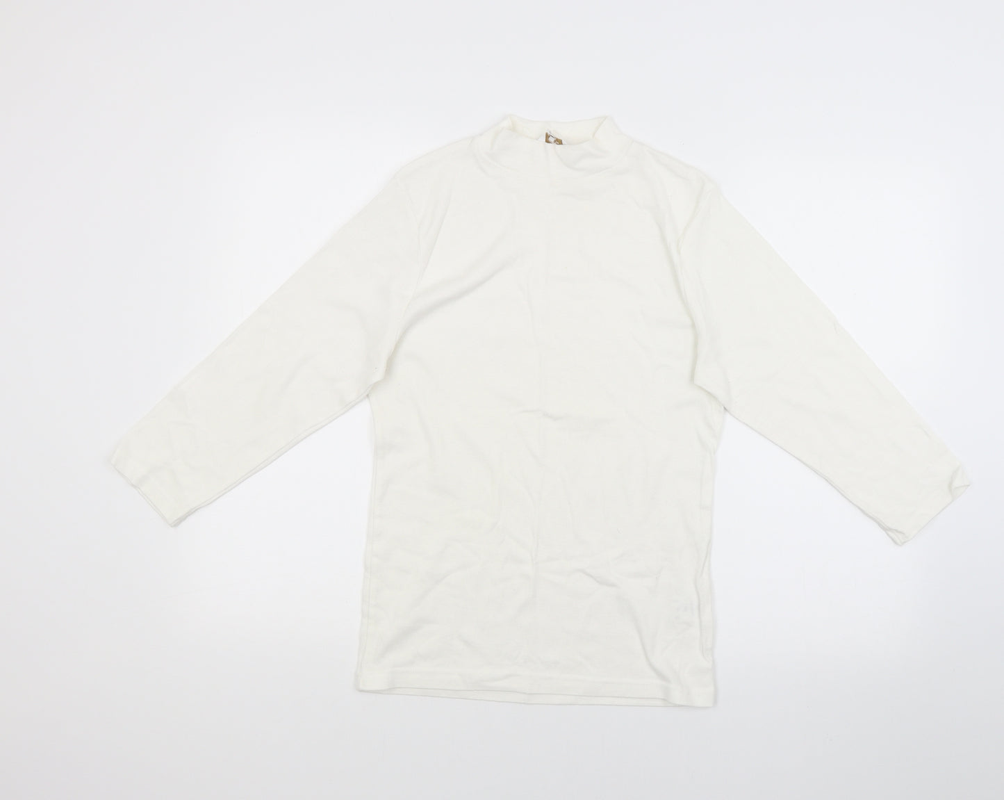 Cotton Trader Womens White   Pullover Jumper Size 12
