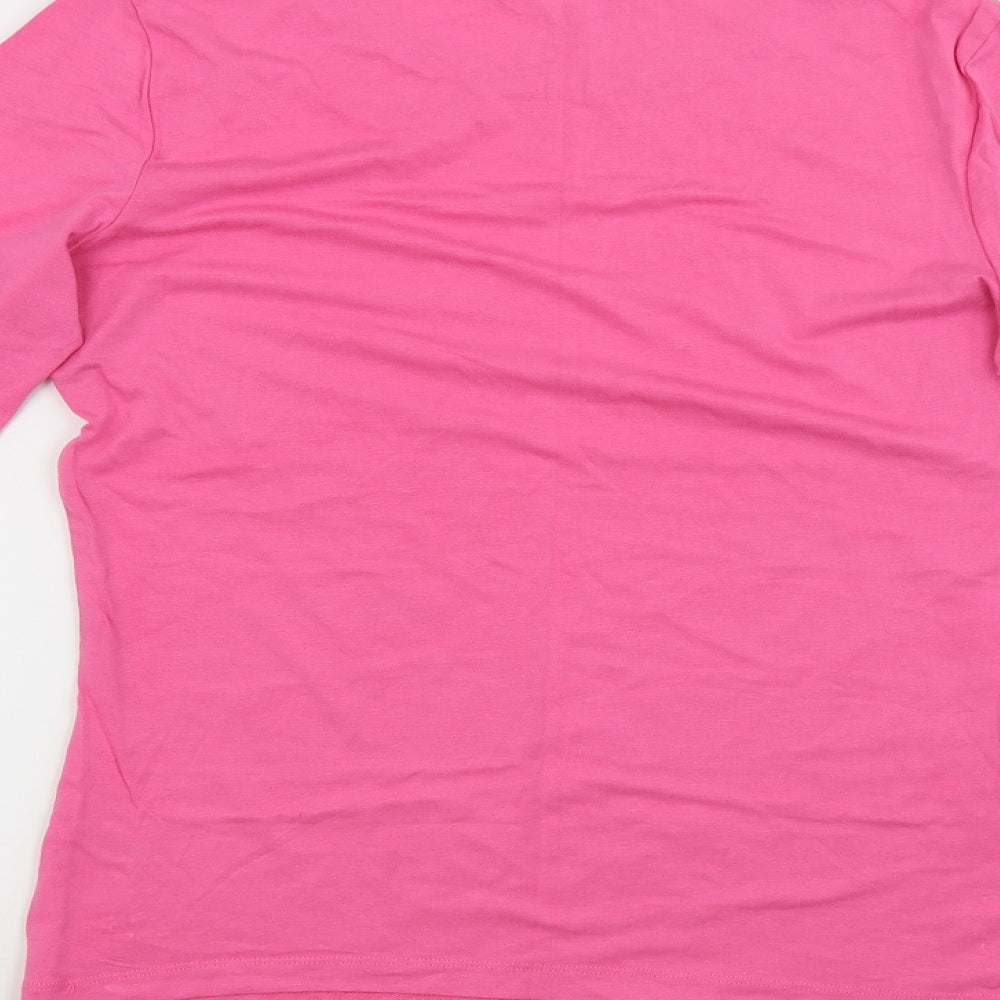 TU Womens Pink   Basic T-Shirt Size 14