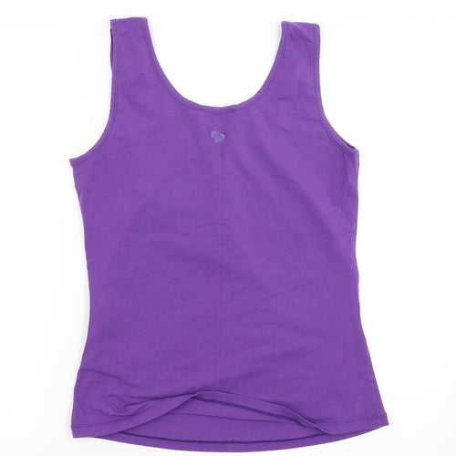 anna scott Womens Purple   Basic Tank Size XL