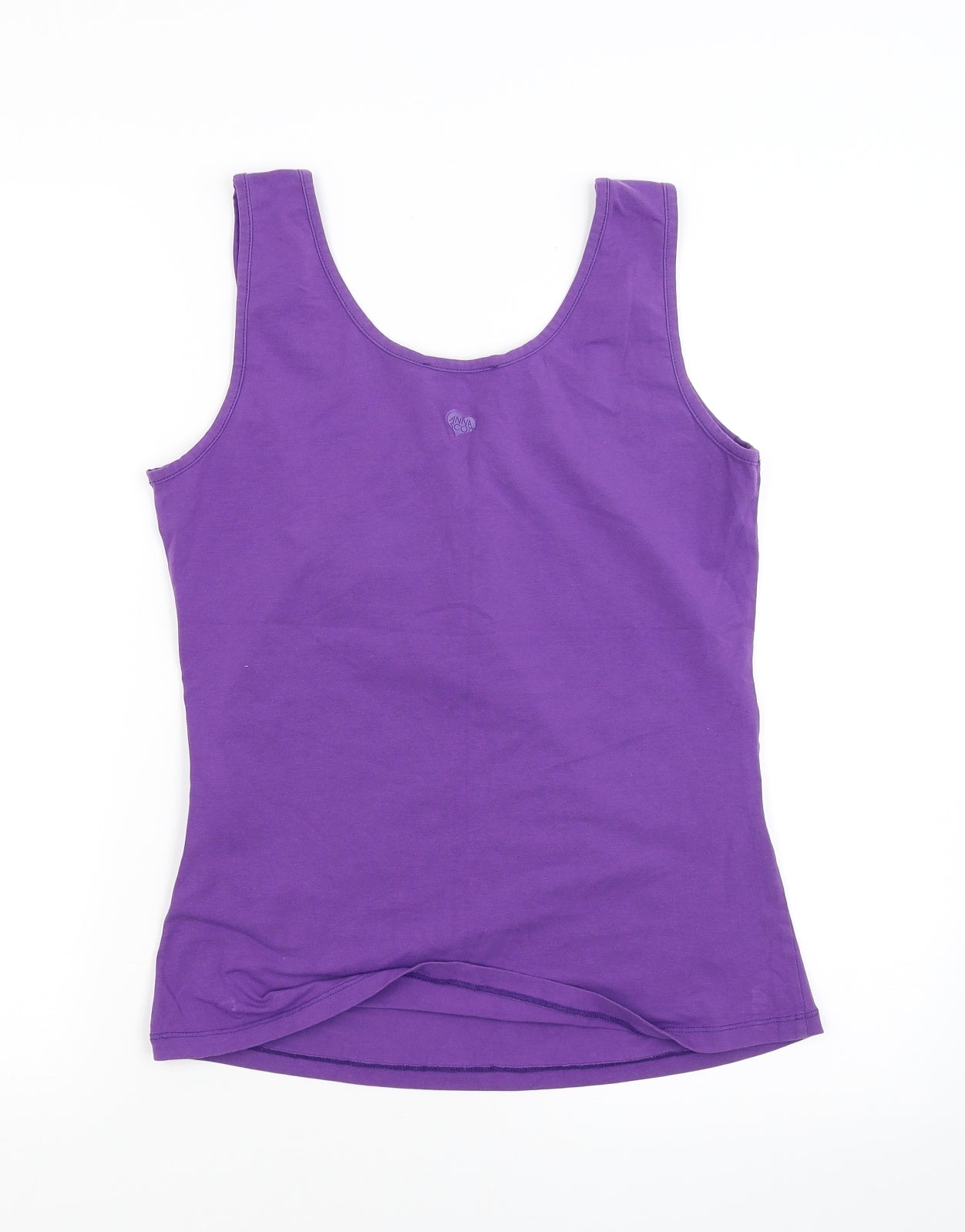 anna scott Womens Purple   Basic Tank Size XL
