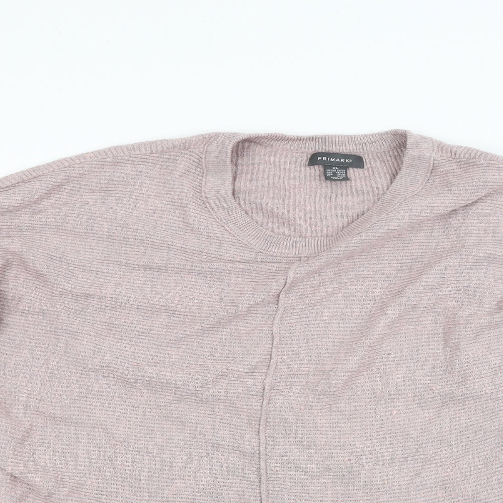 Primark Womens Pink   Pullover Jumper Size XL