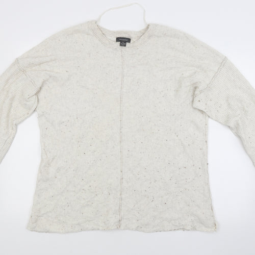 Primark Womens White   Pullover Jumper Size XL