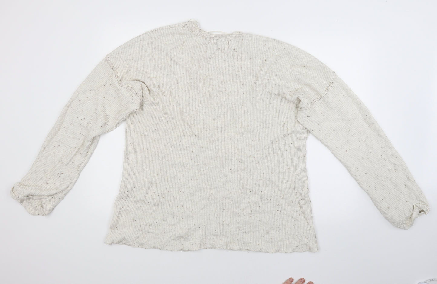 Primark Womens White   Pullover Jumper Size XL