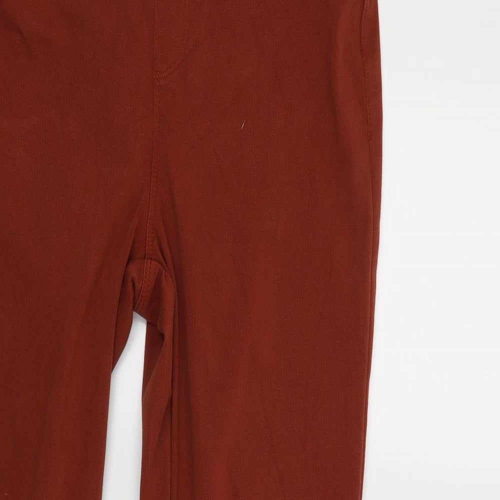 George Womens Brown   Chino Trousers Size 14 L27 in